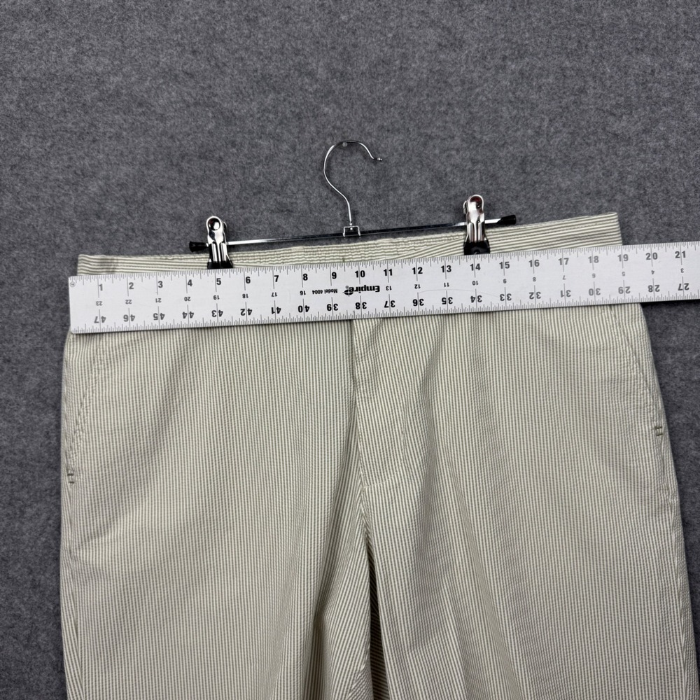 Tommy Bahama Nova Wave Sand Stripe 9 Shorts Mens XL Palm Green ST890044 New - Picture 12 of 13